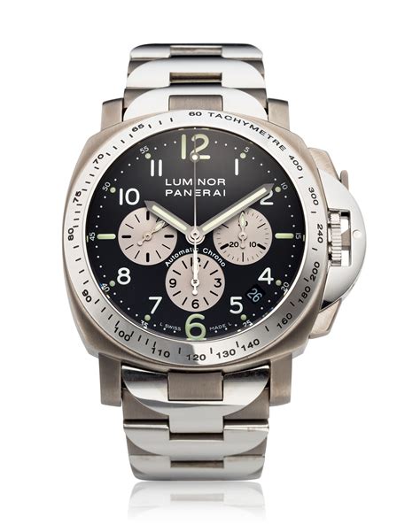 panerai titanium chronograph